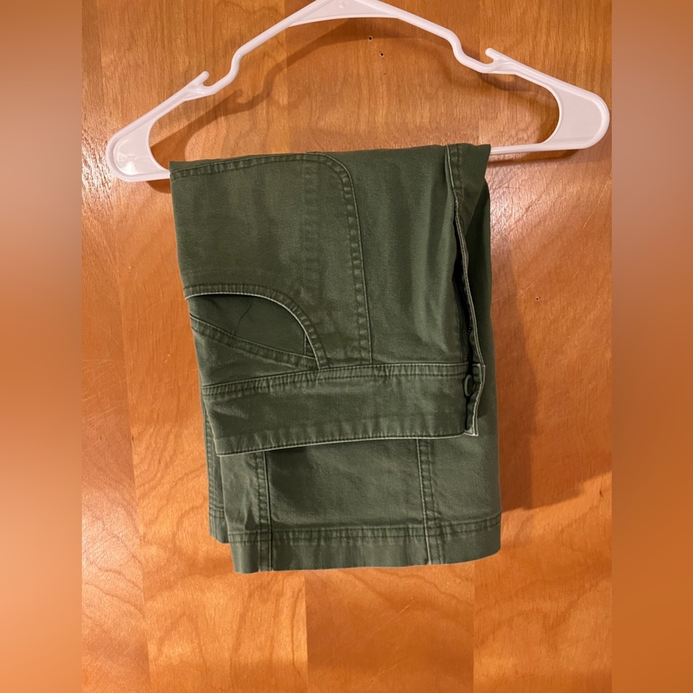 Christopher & Banks green denim skirt in a size 12